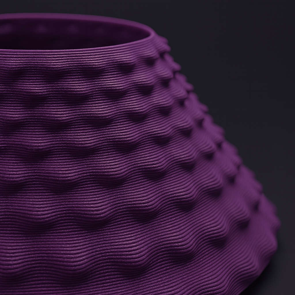 Radial blobs effect - organic bumpy surface